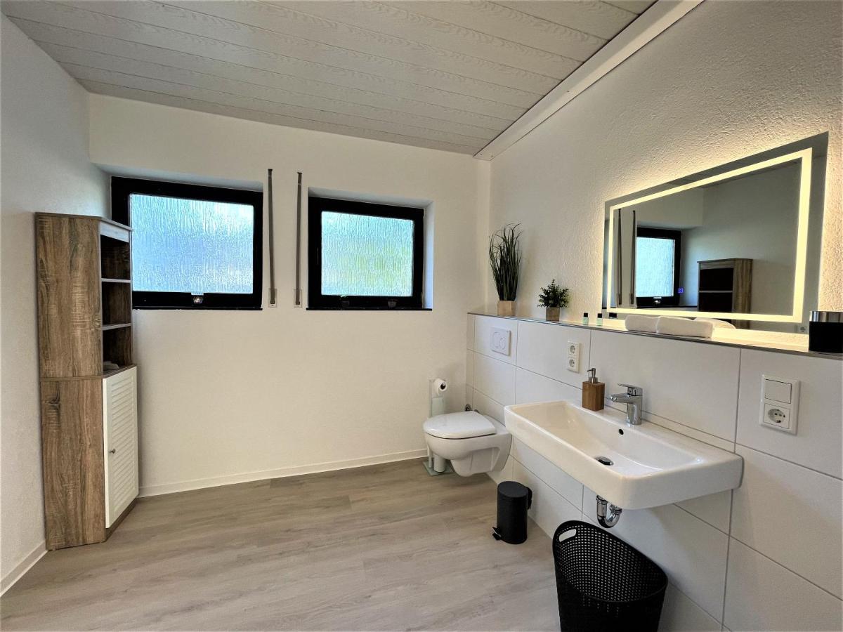 Traumaussicht Kamin Balkon Burgblick 65 Zoll Tv Netflix Sky Joyn Lindenplatz Apartment Bullay Luaran gambar